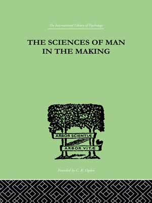 cover image of The Sciences of Man In the Making